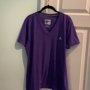 XL Adidas Purple Tee